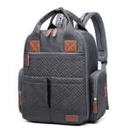 23L Embroidered Large Capacity Diaper Bag Backpack 0.9kg