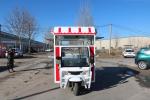 Electric Lightweight Wasp 3-wheeled Food Truck CE Certified and 3-wheeled Design