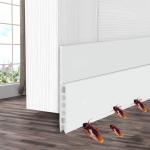 Self Adhesive Noise Proof TPE Under Door Weather Seal Strip Bottom