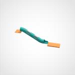 Slippery Materials Playground Tube Slides Multi Colored Commercial Spiral Slide