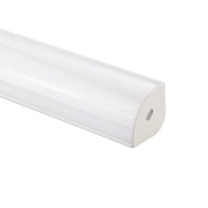 China Custom Size V Shape Profile Led Aluminum Channel Strip Light Bar Case factory