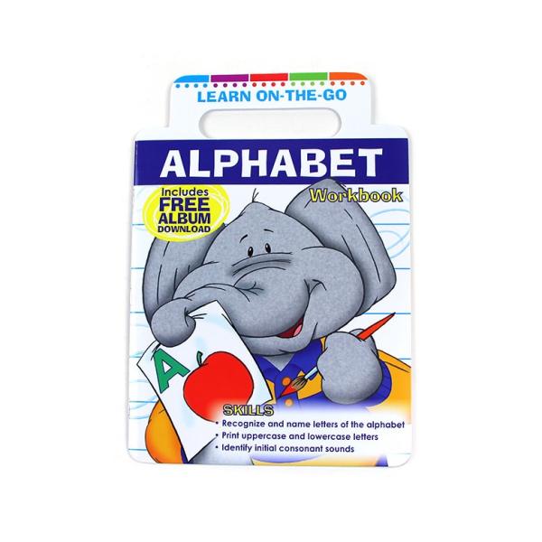 Cute Elephant Cover Children's Alphabet Learning Book Printing, Children's Purse