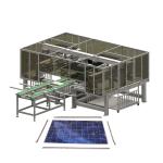 Monocrystalline Polycrystalline Panel Recycling Equipment for 220 v/380 v