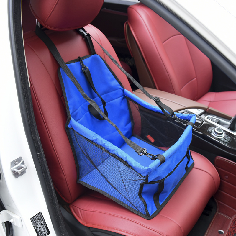 Convenient Pet Car Booster Seat Travel Bag Washable Fabric Folding Design Size 40*30*25cm