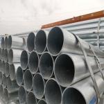 Hot Dipped 2 Inch Galvanized Steel Pipe , galvanised round tube for Oil