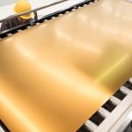 Antique Bronze PVD Coated SS Sheet , Rustproof Stainless Steel Mirror Sheet