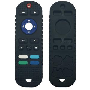 China OEM ODM Silicone Baby Teether Funny TV Remote Control Teething Toy factory