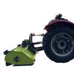 20HP 30HP Mechanical Mulcher Flail Mower Rear Bonnet Flail Lawn Mower