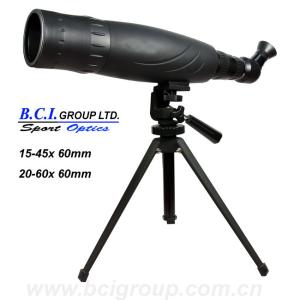 China High Definition Spotting Scope 20-60x60mm 15-45x60mm Fully Multi - coated monoculars factory