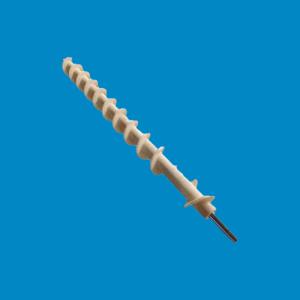 China Alumina Ceramic Screw Conveyor For Mixing And Conveying With High Impact Resistance factory