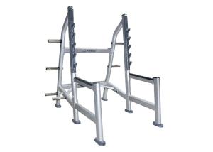 China Q235 Commercial Grade Gym Equipment Lifefitness Bold Tube Squat Rack Machine factory