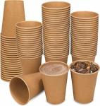 Single Wall Paper Cup Double Wall Paper Cup Ripple Wall Paper Cup Kraft Paper