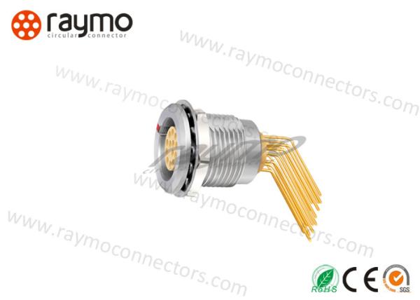90 Degree Circular Connector Compatible Low Voltage High Reliability Quick