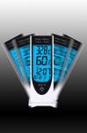 Digital Temperature Humidity Meter Weather Indoor Outdoor Tester Alarm Clock HTC