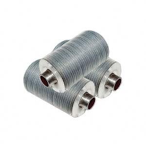 China Extruded Copper Embedded Fin Tube Spiral Brass Solid S31803 factory