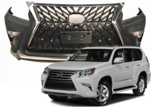China Upgrade Facelift Body Kits And Front Grille For Lexus GX 2014 2017 Supplier factory