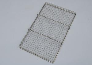 China 2mm-10mm Hole Size Stainless Steel Mesh Tray For Baking And Drying factory