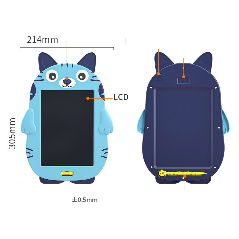 Kids Learning 8.5in LCD Writing Tablet Coloring Doodle Board Pad with Stylus Gift