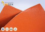High temperature fabric cloth Silicone rubber coated fiberglass cloth high