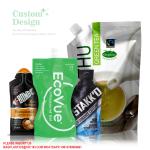 Spices Seasoning Packaging Bag Custom Spouted Stand Up Pouch Food Bags For