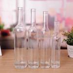 Base Material 500ml 750ml Wine Liquor Bottle with Cork Made of Super Flint Glass