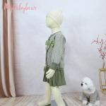 New Style Kids Children Winter Clothing Set Knitting Cardigan Skirt Baby Girl