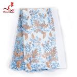 15 Yards stretch Suitcases Embroidered Lace Fabric For Clothes