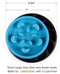 Interactive Slow Dog Bowl for Large Dogs