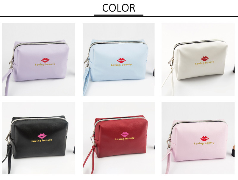 Loomiloo Adorable Roomy PU Cosmetic Bag For Travel