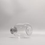 Durable Round PET Juice Bottles for Liquid Storage
