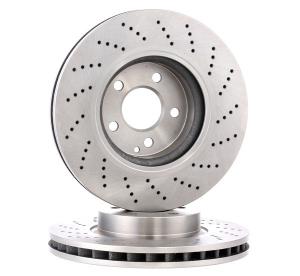 China Mercedes Benz 0004213012 Chassis Parts Brake Disc factory