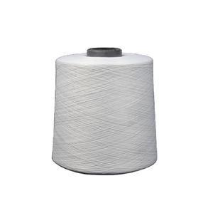 China Ring Spun Leather Sewing Thread High Tenacity White Bright Color factory