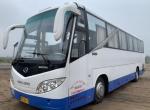 Kinglong 51 Seats 132KW Second Hand Coach Manual Diesel Cummins Engine