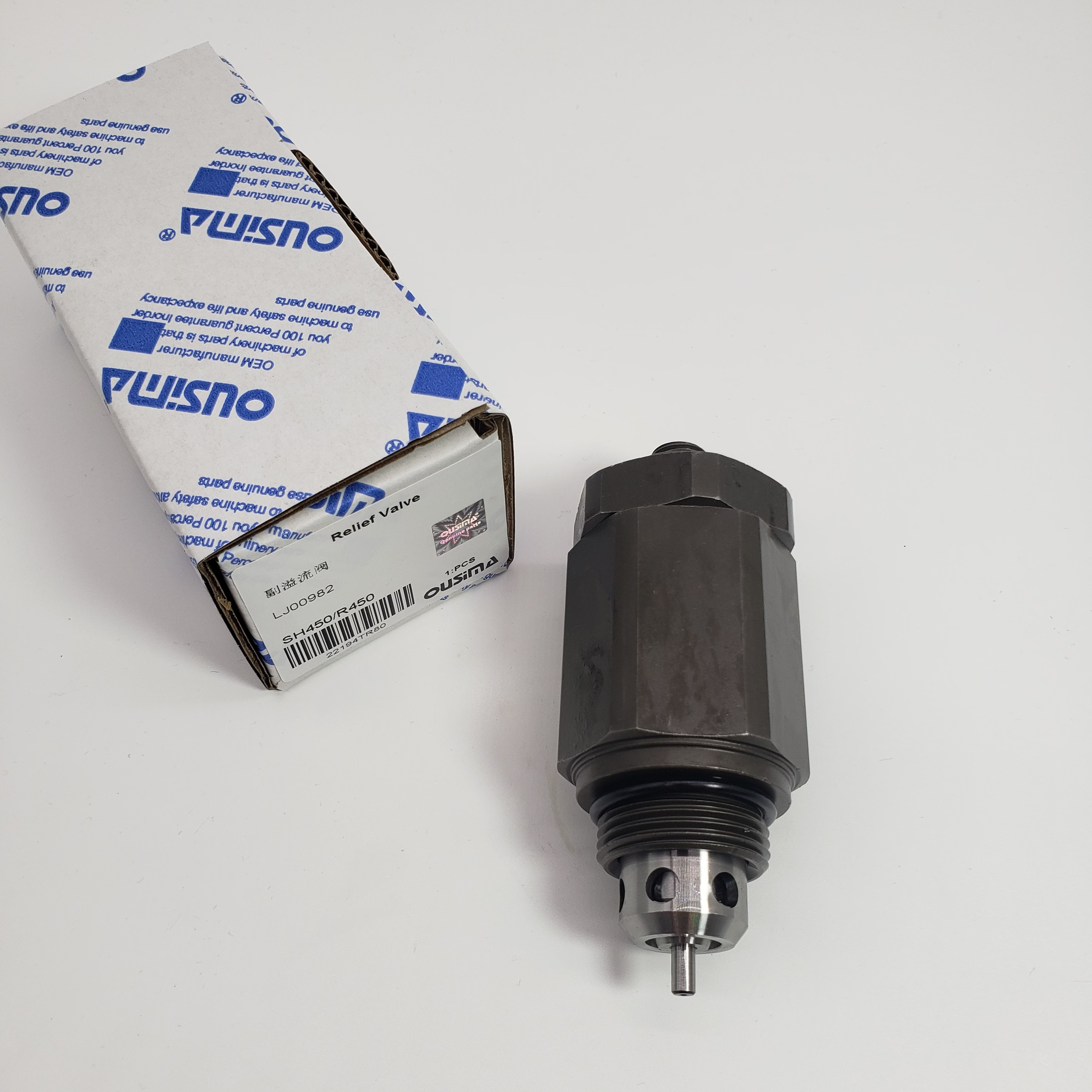 LJ00982 Overflow Valve For Excavator Hyundai R450 R485-9 R455 Sumitomo SH450