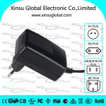 wall mount power adapter external 12V 2A power adapter for LED CCTV camera