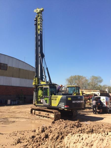 TYSIM Pile Driver KR80A Professional Hydraulic Piling Rig In Wuxi Max. Drilling