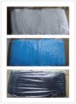 18" Black Disposable Non Woven PP Clip Strip Bouffant Hairnet Mob Cap with