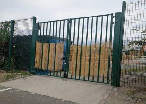 China ISO14001 Steel Tube Welded Lightweight Metal Garden Gates factory