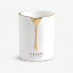 Household Wedding Candle Holder Pottery , Luxury Gold Candle Jar With Spout