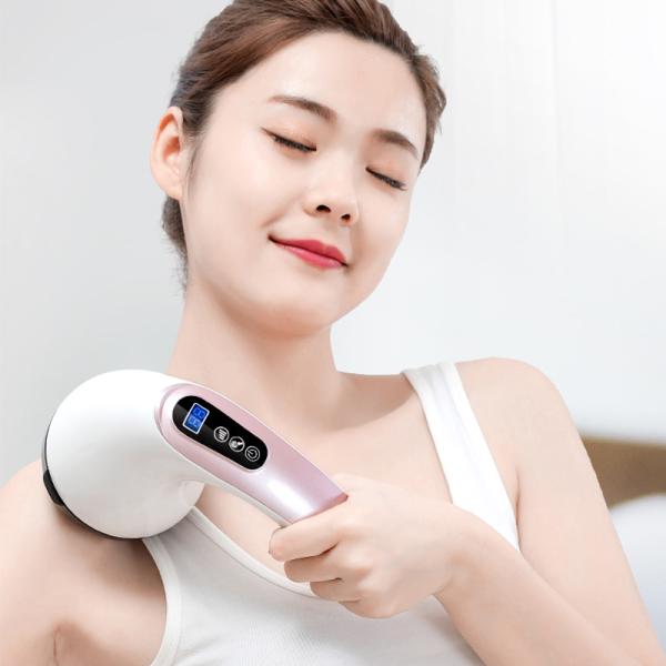 Wireless Full Body Vibration Massager Electric Body Hammer Handheld Deep Tissue Massager