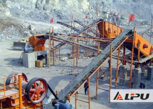 China 50TPH Asphaltic Cement / Limestone / Stone Crushing Plant Easy Maintenance factory