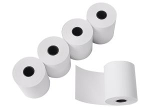 China 2 1/4&quot; X 50' Custom Plastic Core 70gsm Printed Thermal Paper Rolls factory