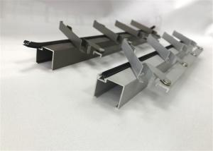 China 6000 Series Cnc Machined Aluminum Parts , Aluminum Window Louvers WIth Punching factory