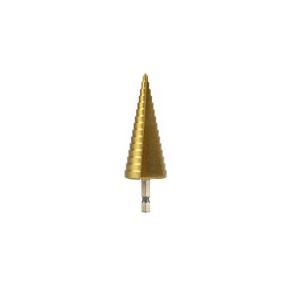 China Hex Shank 4241 HSS Drill Bit 16mm Titanium Coated Step Drill Bit factory