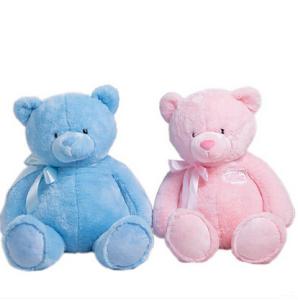 China Lovely 12 Inch Blue Teddy Bear Stuffed Soft Plush Toys For Promotion Gifts factory