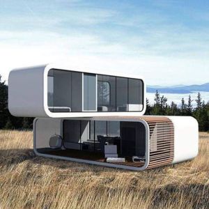 Apple Cabin Modern Modular Shipping Prefab Container Pod Shaped Movable
