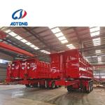 10pcs Leaf Spring Semi-Trailer Rear Dump Tipper Truck Trailer for Dubai