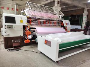 China 96'' Industial Multi Needle Shuttle Quilting Machine For Duvet factory