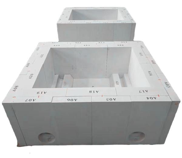 Monofrax S-3 S-4 S-5 AZS Bricks Fused Cast Zirconia Corundum Bricks for Glass