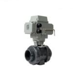Normal Temperature PVC Electric Ball Valve IP67 Quick Open Ball Valve
